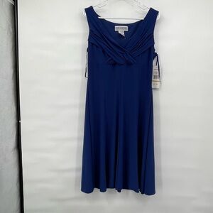 Jessica Howard nwt royal blue beaded midi dress